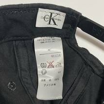 Calvin Klein Jeans ☆ USA製 ヴィンテージ キャップ ブラック スナップバック 55cm〜 アメカジ ストリート 人気 カルバンクライン■SHW78_画像9