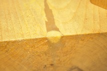 中古■ジャンク 現状 木製 将棋盤 無垢 33.5×39×高さ22.7cm(厚さ13cm)_画像9
