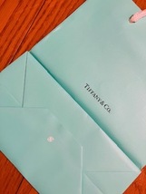 ティファニーのショップバッグ2枚セット　ショップ袋　紙袋　TIFFANY&Co アクセサリー_画像3