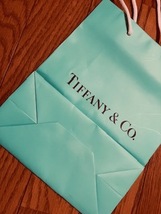 ティファニーのショップバッグ2枚セット　ショップ袋　紙袋　TIFFANY&Co アクセサリー_画像4