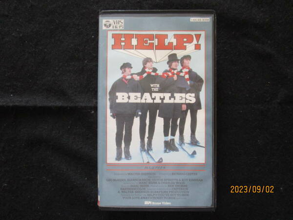 レア 希少 美品 HELP WITH THE BEATLES ヘルプ 四人はアイドル ビートルズ VHS テープ 92分 SALE コロンビア COLUMBIA リチャード レスター