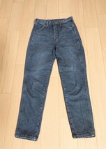 ★Wrangler　リージャパン　ハイウエスト　デニムパンツ　グレー　M相当　　XS 美品　送料込★_画像1