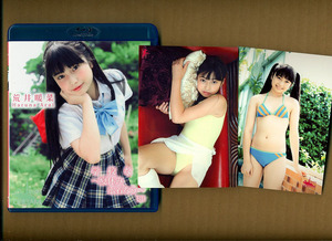 *.... school .. summer vacation swimsuit ..BD Blue-ray version / regular L stamp photograph 2 sheets attaching /oligami official shop regular goods 