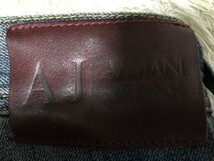 ◆AJ　ARMANI JEANS アルマーニ デニムパンツ ジーンズ ダメージ＆ヴィンテージ加工　サイズ29_画像8