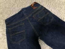 濃紺美品◆BIGSTONE デニムパンツ ジーンズ ブーツカット　70s　国産ヴィンテージ コーンミルズデニム使用_画像6