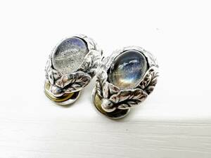 Хороший продукт Georg Jensen George Jensen 1997 Labradorite Silver Sergrings