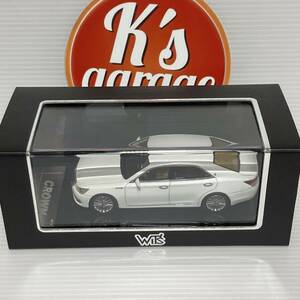 1/43 Wit's ウィッツ トヨタ クラウン ロイヤルサルーン ハイブリッド 2013 ホワイト TOYOTA CROWN WHITE