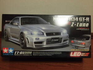 新品、未組立の『タミヤ　ニスモ　Ｒ３４　ＧＴ－Ｒ　Ｚチューン』