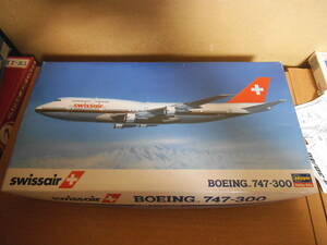ハセガワ　1/200　スイス航空　747-300