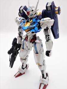 塗装済完成品】HG 1/144 ガンダムエアリアル パーメットスコア６（ミラソウル社製フライトユニット装備）