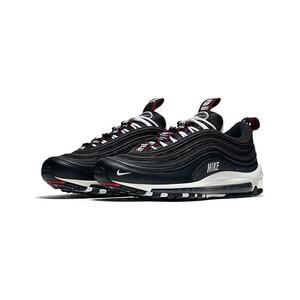 ★人気 格安 NIKE AIRMAX97 PREMIUM 27.5 ブラック バーシティレッド ナイキ エアマックス97 ストリート スニーカー ブランド AIR MAX