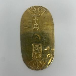 天保小判金 背 石・五 11.2g 古金銀 古銭