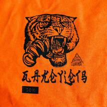 ◎未使用！ストラトス 激烈タイガー size:XL Tシャツ（ コットン100% ） OrangeｘBlack アンビル(anvil)ビンテージボディ_画像4