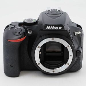 Nikon ニコン デジタル一眼レフカメラ D5500 ボディ ブラック Wi-Fi Bluetooth対応 D5500BK #7750