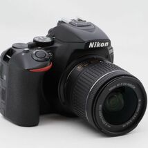 Nikon デジタル一眼レフカメラ D5600 AF-P 18-55 VR レンズキット ブラック D5600LKBK #7861_画像6