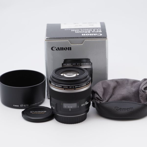 Yahoo!オークション -「canon ef-s 60mm f2.8 マクロ usm」の落札相場