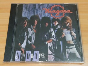 【即決 輸入盤 新品同様 未開封 名盤】NIAGARA◆NOW OR NEVER◆1988年作品/1st◆スペイン産正統派メロディアスHR/HM◆FOQUE FCD 003