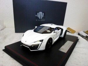 Fronti Art W MOTORS ライカン ハイパースポーツ 1/18 ミニカー ホワイト