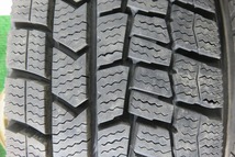 DUNLOP／ダンロップ　WINTERMAXX WM02 155/65R13 4本セット／ 2020年製 8分山 中古 ／ スタッドレス ／ 23090616_画像2