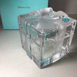  Tiffany * crystal jue Reebok s*Tiffany & Co. glass case ribbon 