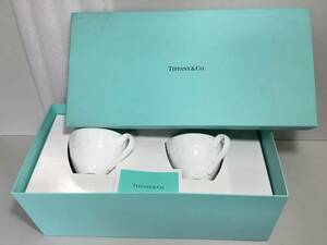 ティファニー◆テラス / C & S × 2◆未使用 TIFFANY&Co 白 ペア