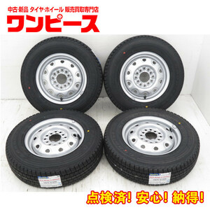 新品タイヤ 中古鉄ホイールセット 145R12 6PR LT 12インチ 12x4.0B 12HM 100/110/114.3 145/80R12 80/78N LT 相当 冬 a18414