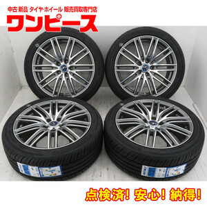 新品タイヤ 中古ホイールセット 225/45R18 95W 18x8J +42 5穴 PCD114.3 夏 レオニス LEONIS 送料無料 (沖縄、離島除く)a18608