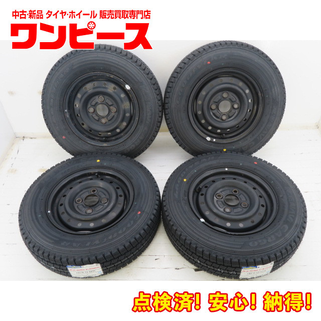 新品タイヤ 中古鉄ホイールセット 145R12 6PR LT...+soporte.cofaer.org.ar