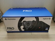 美品 箱付属ロジクール Logicool PRO RACING WHEEL PS5 PC (Fanatec DD PRO Thrustmaster_画像1