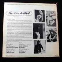 ●US-London RecordsオリジナルMono,w/Maroon,Long Playing-Labels!! Marianne Faithfull / Marianne Faithfull_画像2