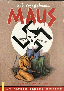 194　　洋書マウス　Maus I　アート・スピーゲル マン A Survivor's Tale　 My Father Bleeds History 　ホロコース