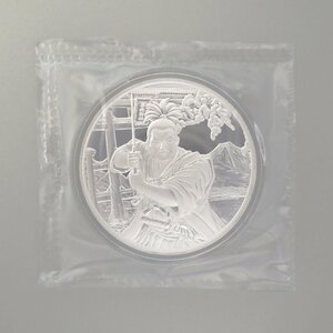2022 year fiji- silver coin [ Samurai ] original silver 1 ounce new goods unused case attaching 