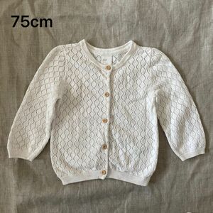 H&M 75cm カーディガン コットン　ベビー