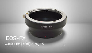 【新品】EOS-FX , EF-FX ,マウントアダプター , Canon EF(EOS)-Fuji Xマウント 【送料無料】【匿名配送】【追跡可能】【国内より発送】♪