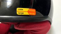 UVEX ヘルメット ツートン シルバー ブラック ユーロ_画像8