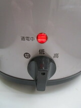 ★岩0979 TWINBIRD ツインバード 健康専科 電気煮込みなべ EP-4711 スロークッカー ブラウン SLOW COOKER 調理器具 家電 煮込み鍋 電気鍋 _画像5