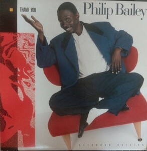 プロモ盤　美盤　12 Philip Bailey Thank you