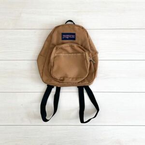 JANSPORT HALF PINT ミニ バッグパック キャメル JS00TDH6 ジャンスポーツ ハーフパイント ミニ リュック ブラウン キッズ BEAMS BOY B&Y