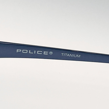 メガネフレーム POLICE ポリス V8774J COL.N22 ナイロール チタニウム メガネ 眼鏡 新品未使用 送料無料_画像4