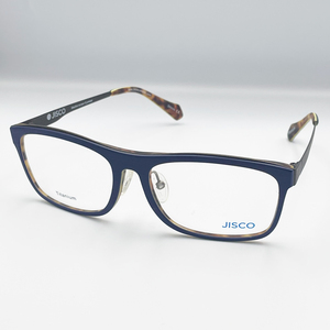 メガネフレーム JISCO ジスコ CAPPUCCINO ABL SPAIN スペイン フルリム チタニウム メガネ 眼鏡 新品未使用 送料無料