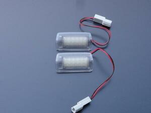 トヨタ キャンセラー 内蔵 LED カーテシランプ ドアランプ　マークX 120系