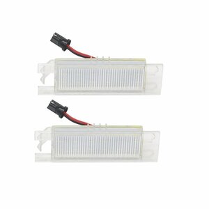 アルファロメオ LED ナンバー灯 147 156 159 166 アルファ ブレラ GT スパイダー ミト ジュリエッタ ライセンス ランプ 交換式 !