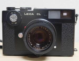 希少品完動美品 LEICA CL Leitz Wetzlar + SUMMICRON 40mm f2