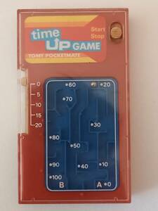 日本製 トミー ポケットメイト time up game 1975 TOMY POCKETMATE ゲーム　昭和レトロ　当時物