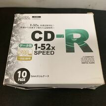OHM CD-R 1-52x SPEED データ用 TDK CD-RECORDABLE セット　K2327_画像2