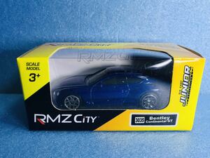 RMZ City ベントレー Bentley continental GTミニカー　スポーツカー　青　ブルー