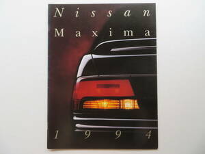 * [ машина каталог ] 1994 год Nissan Maxima( Nissan Maxima : Северная Америка Nissan спецификация )*