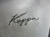 KAPPA　カッパ　ロゴ刺繍パーカー　メンズL　ビッグシルエットフーディージャケット　スウェットパーカー　スウェットジャージトップ09051_画像3