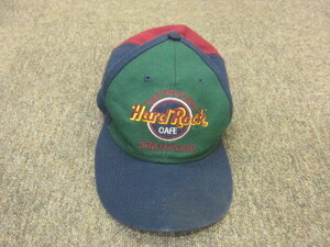 ハードロックカフェ　90s00sヴィンテージ　キャップ　帽子　フリーサイズ　大人用　メンズ　ベースボールキャップ　野球帽　09160