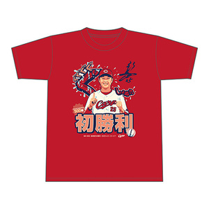 【カT-新品】(広島カープ)新井監督初勝利記念Tシャツ